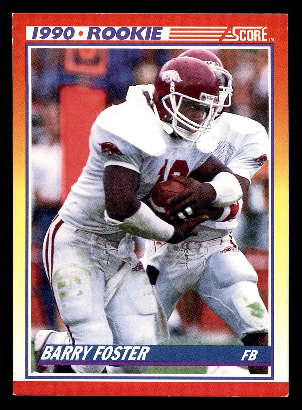 1990 Score #308 Barry Foster Card
